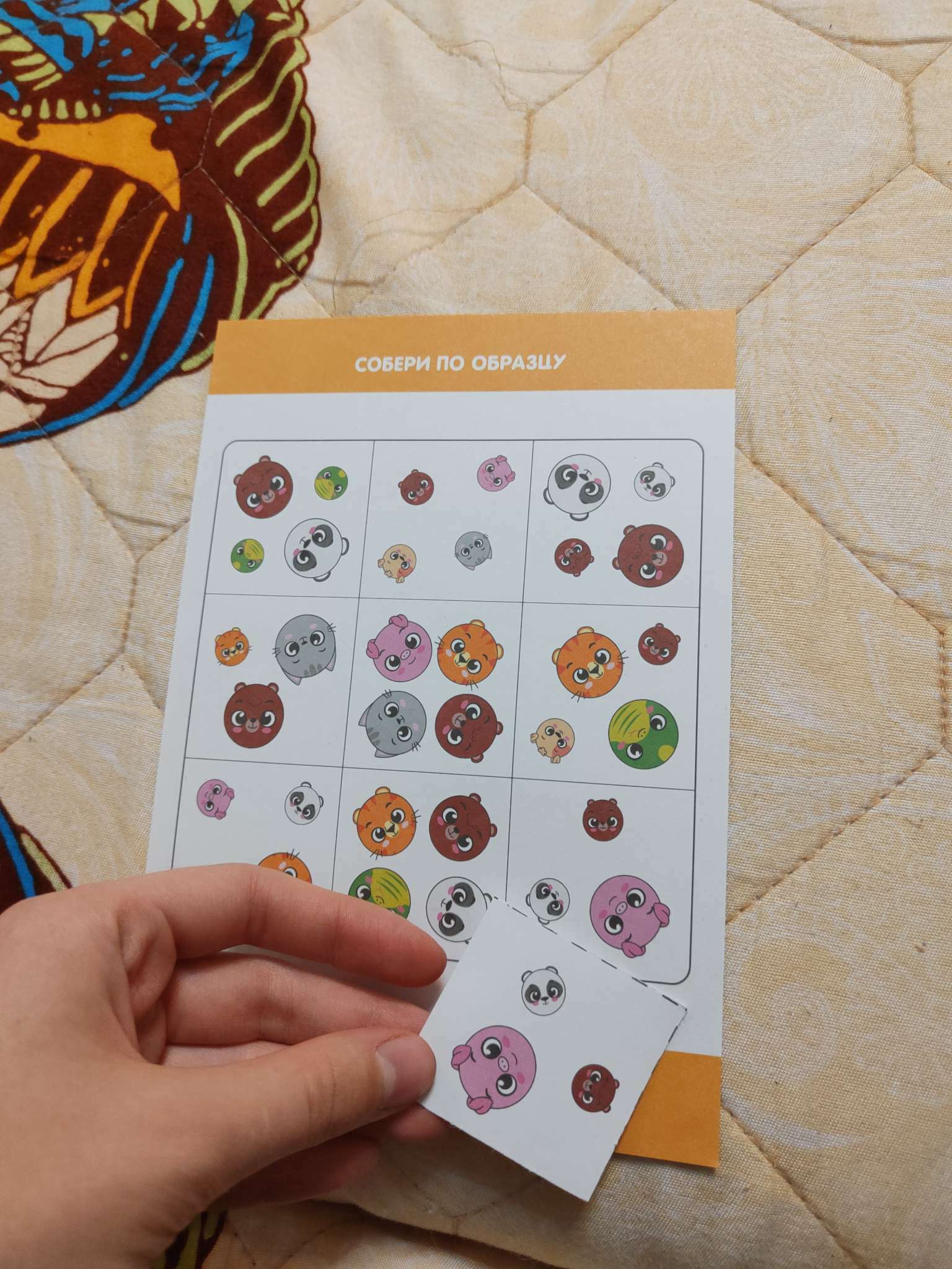 Фотография покупателя товара Настольная игра на пространственное мышление «Круглики», 10 двусторонних полей, 30 карточек, 3+ - Фото 1