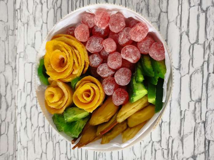 Фотография покупателя товара Коробка подарочная, кондитерская упаковка «Учителю», 18×18×5 - Фото 3