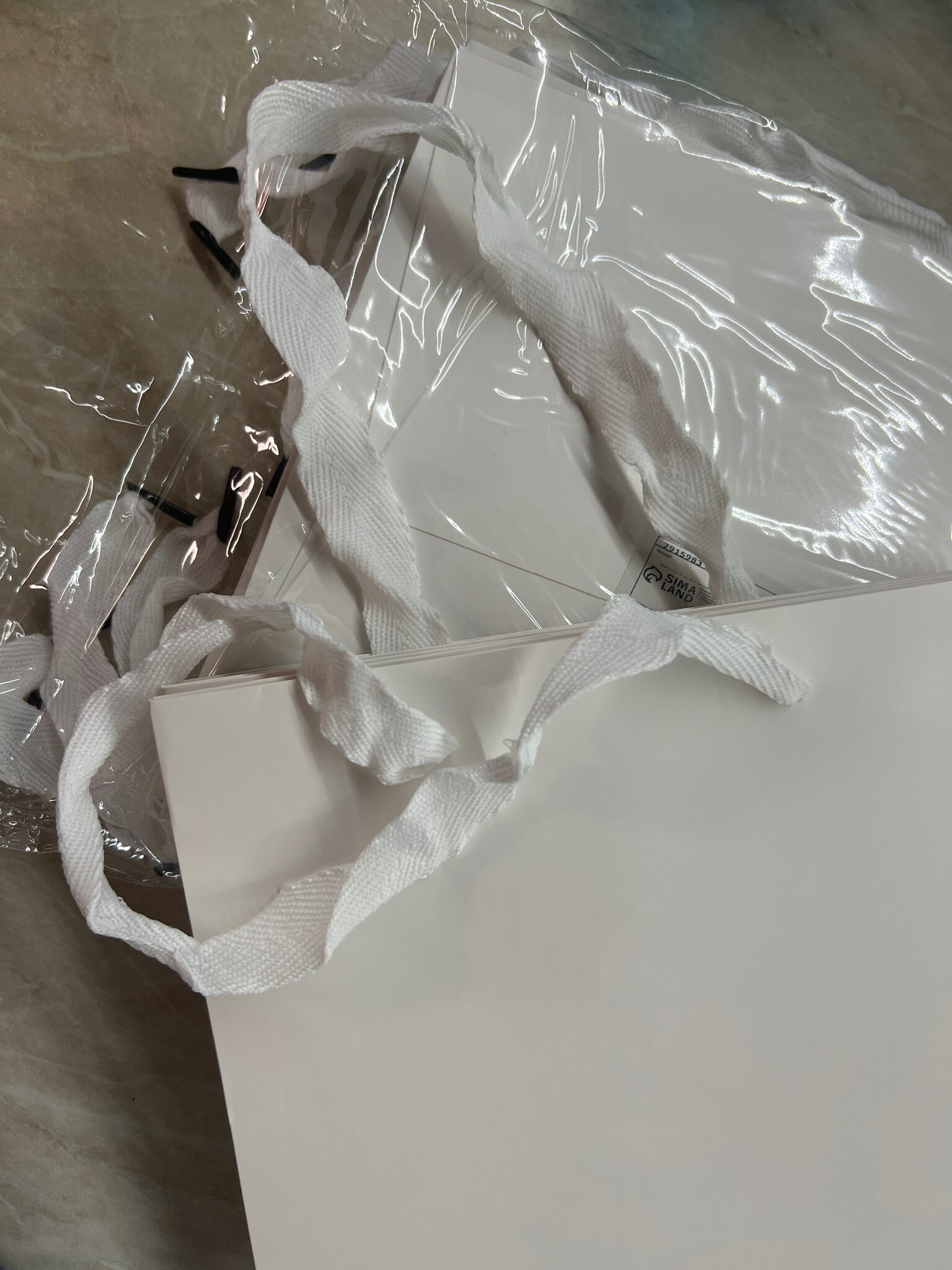 Фотография покупателя товара Пакет под торт, белый, 20 х 20 х 20 см