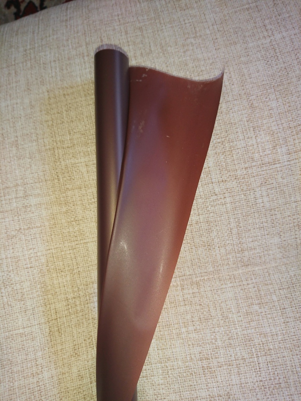 Фотография покупателя товара Плёнка для цветов и подарков, матовая, светло-фиолетовый, 0,6 х 8,2 м, 40 мкм - Фото 12