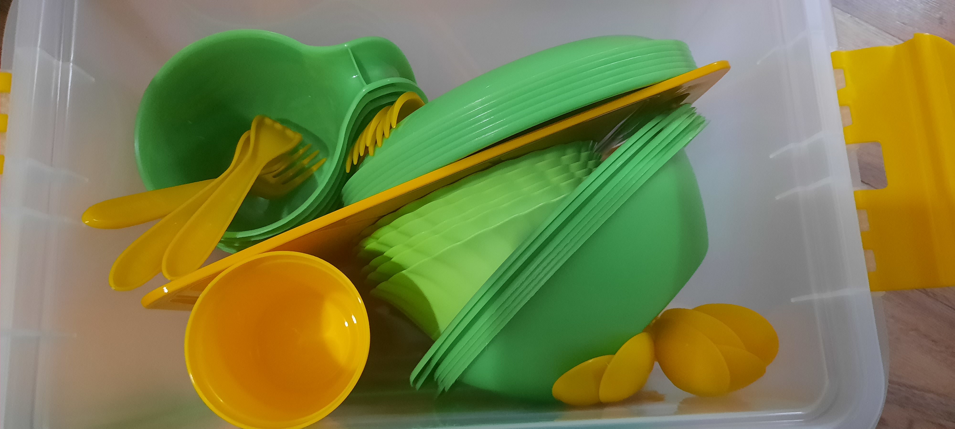 Фотография покупателя товара Набор посуды на 6 персон «Все за стол», 44 предметов, цвет микс - Фото 2
