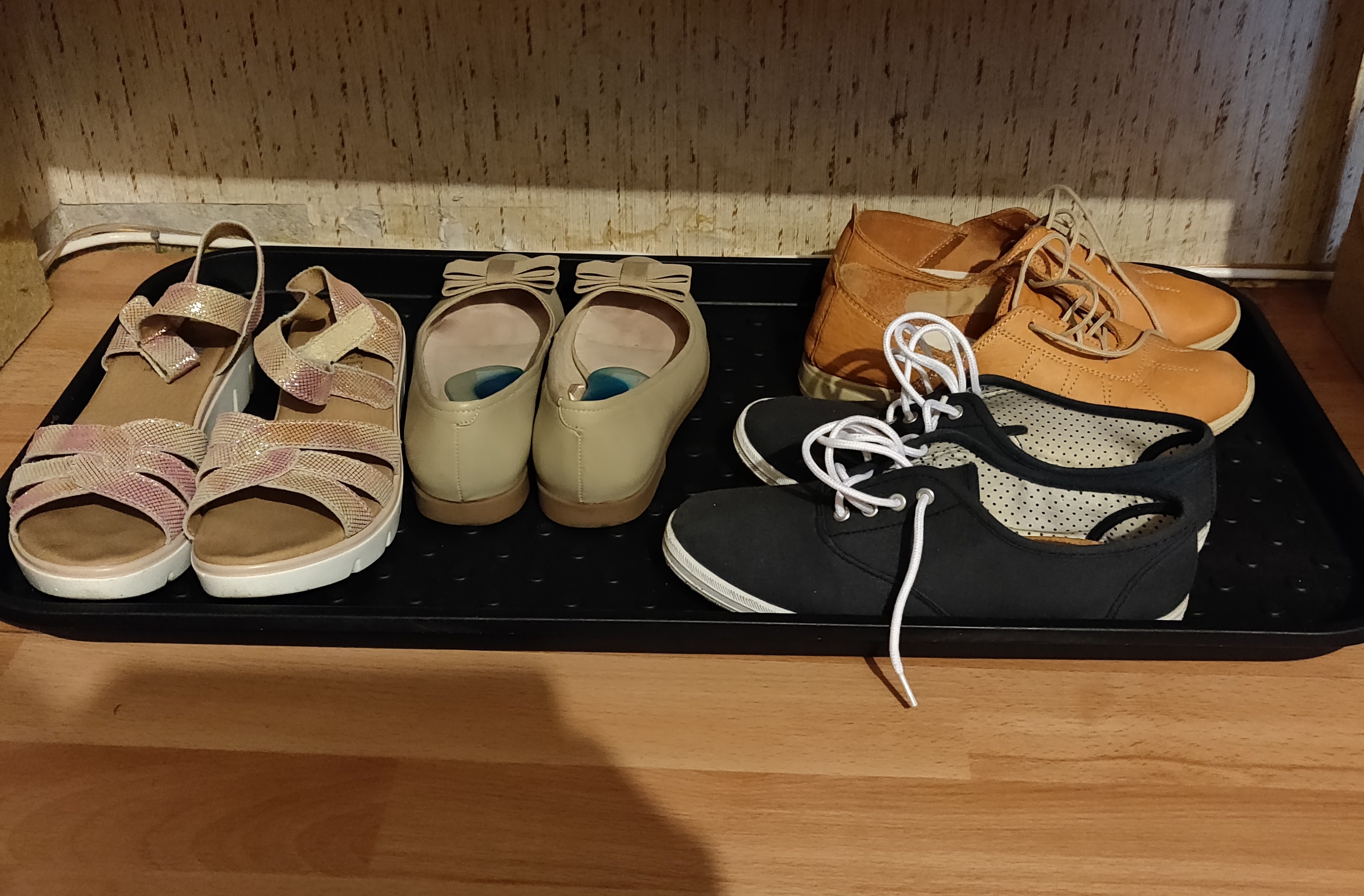 Фотография покупателя товара Лоток для обуви, 70×37 см, цвет чёрный - Фото 16