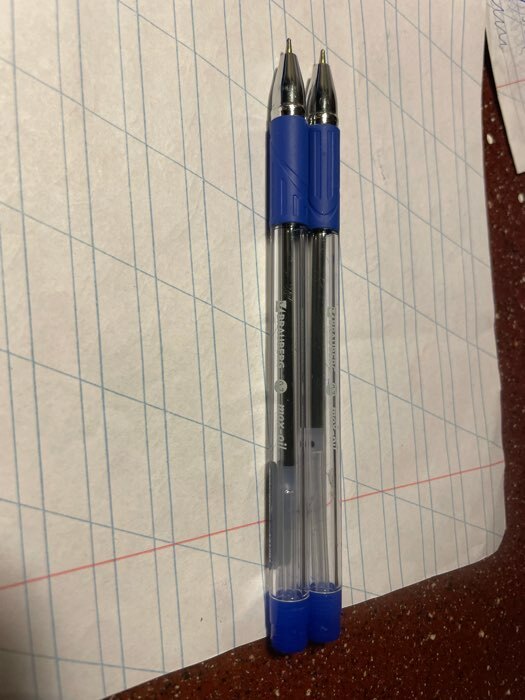 Фотография покупателя товара Ручка шариковая 0.7 мм, BRAUBERG Max-oil, с резиновым упором, чернила синие, масляная основа - Фото 5
