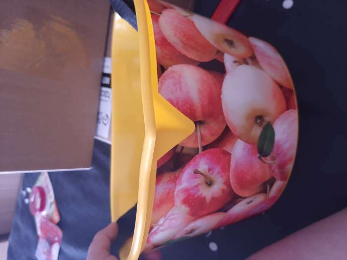 Фотография покупателя товара Ёмкость для сбора ягод, 3 л, «Яблочки», жёлтая