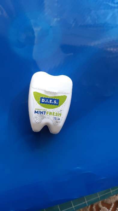 Фотография покупателя товара Зубная нить D.I.E.S, 15 м, Мята, 1 шт. - Фото 5