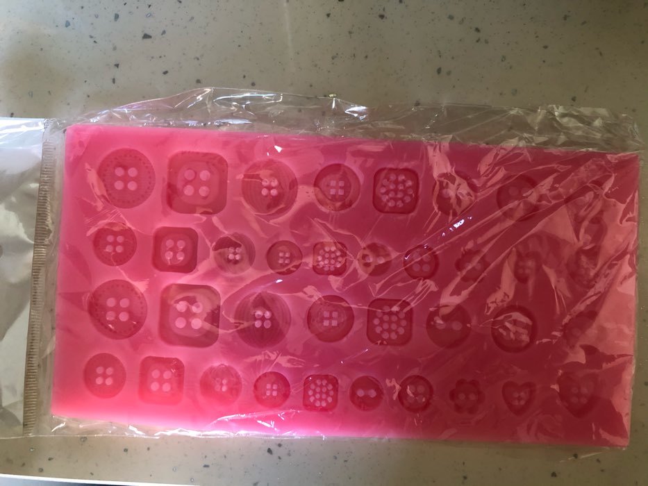 Фотография покупателя товара Силиконовый молд «Пуговицы», 21,3×10,6 см, цвет МИКС