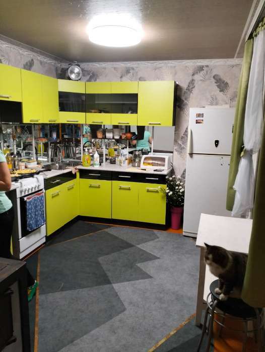 Фотография покупателя товара Кухонный гарнитур Алиса, 1600 мм, цвет лайм