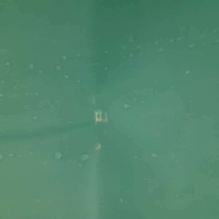 Фотография покупателя товара Штора для ванны SAVANNA «Градиент», 180×180 см, EVA, цвет морская волна - Фото 2