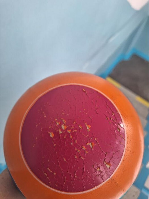 Фотография покупателя товара Мяч, диаметр 20 см, цвета МИКС - Фото 2