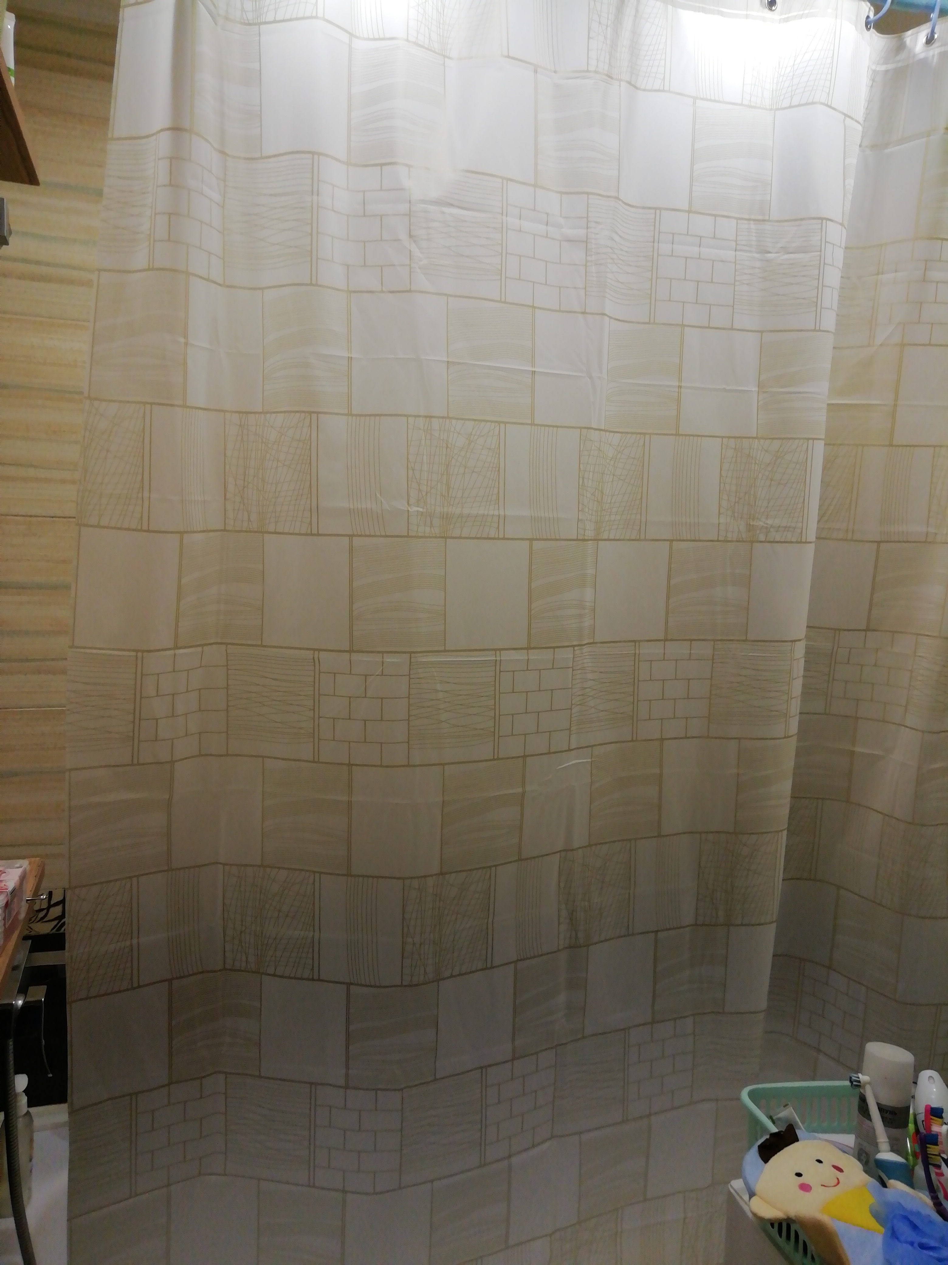Фотография покупателя товара Штора для ванной комнаты IDDIS PEVA P30PV11i11, размер 180 х 180 см - Фото 1