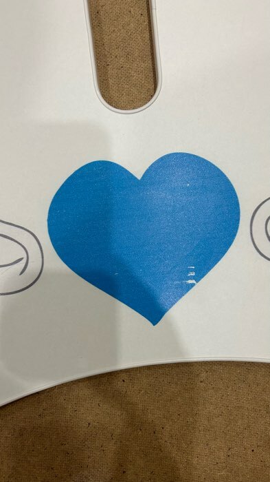 Фотография покупателя товара Кровать детская Little Heart маятник с ящиком  (белый) (1200х600) - Фото 2