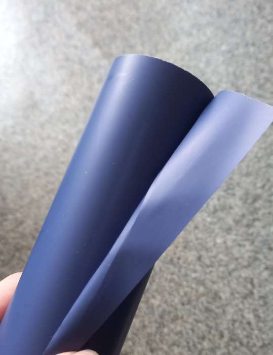Фотография покупателя товара Плёнка матовая, 0,58 x 10 м, 70 мкм, синий
