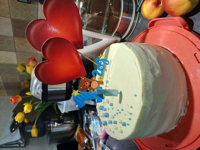 Фотография покупателя товара Свеча в торт на шпажке «‎Грань», цифра "2", 5 см, красная - Фото 25