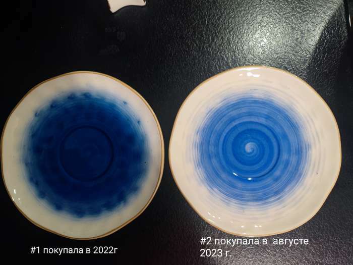 Фотография покупателя товара Блюдце фарфоровое Доляна «Космос», d=16 см, цвет синий