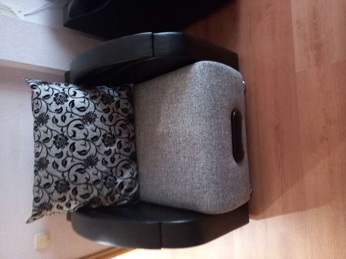 Фотография покупателя товара Кресло-кровать «Юпитер», 900×760×960 мм, цвет аслан серый - Фото 2