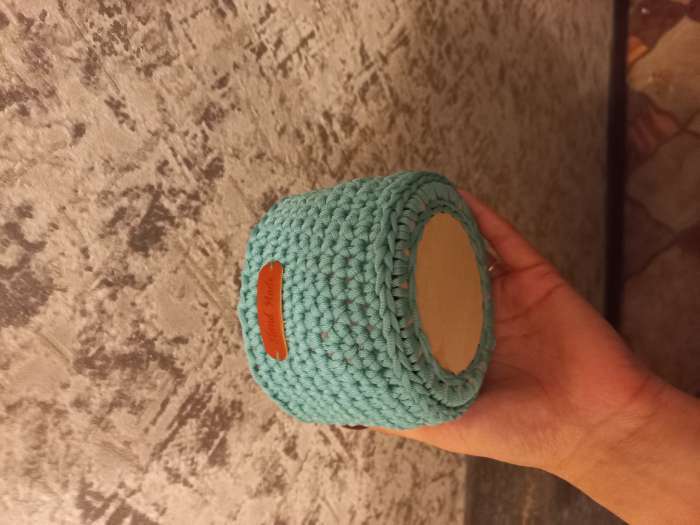 Фотография покупателя товара Набор заготовок для вязания «Круг», донышко, фанера 3 мм,3 шт., 10 см; 15 см; 20 см, d=9 мм - Фото 8