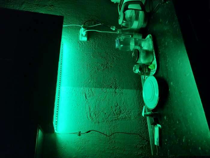Фотография покупателя товара Светодиодная лента Ecola PRO 1 м, IP20, SMD5050, 60 LED/м, 14.4 Вт/м, 12 В, RGB - Фото 4