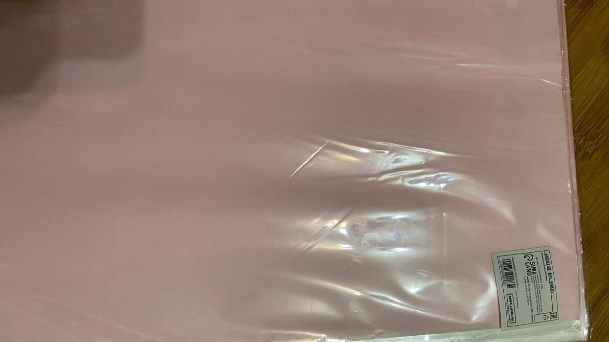 Фотография покупателя товара Пленка матовая, "Нежность", светло-сиреневая, 58 х 58 см - Фото 2