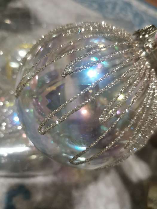 Фотография покупателя товара Ёлочные игрушки «Фейерверк», шары новогодние, d=8 см, набор 2 шт., золотистый - Фото 12