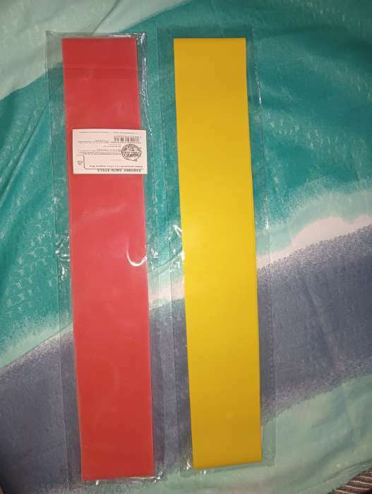 Фотография покупателя товара Фитнес-резинка ONLYTOP, 30х5х0,07 см, нагрузка 5 кг, цвет жёлтый