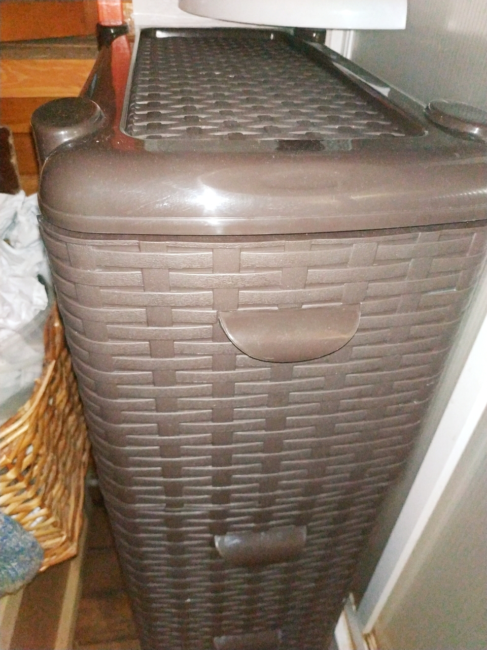 Фотография покупателя товара Комод узкий 4-х секционный «Ротанг», цвет коричневый