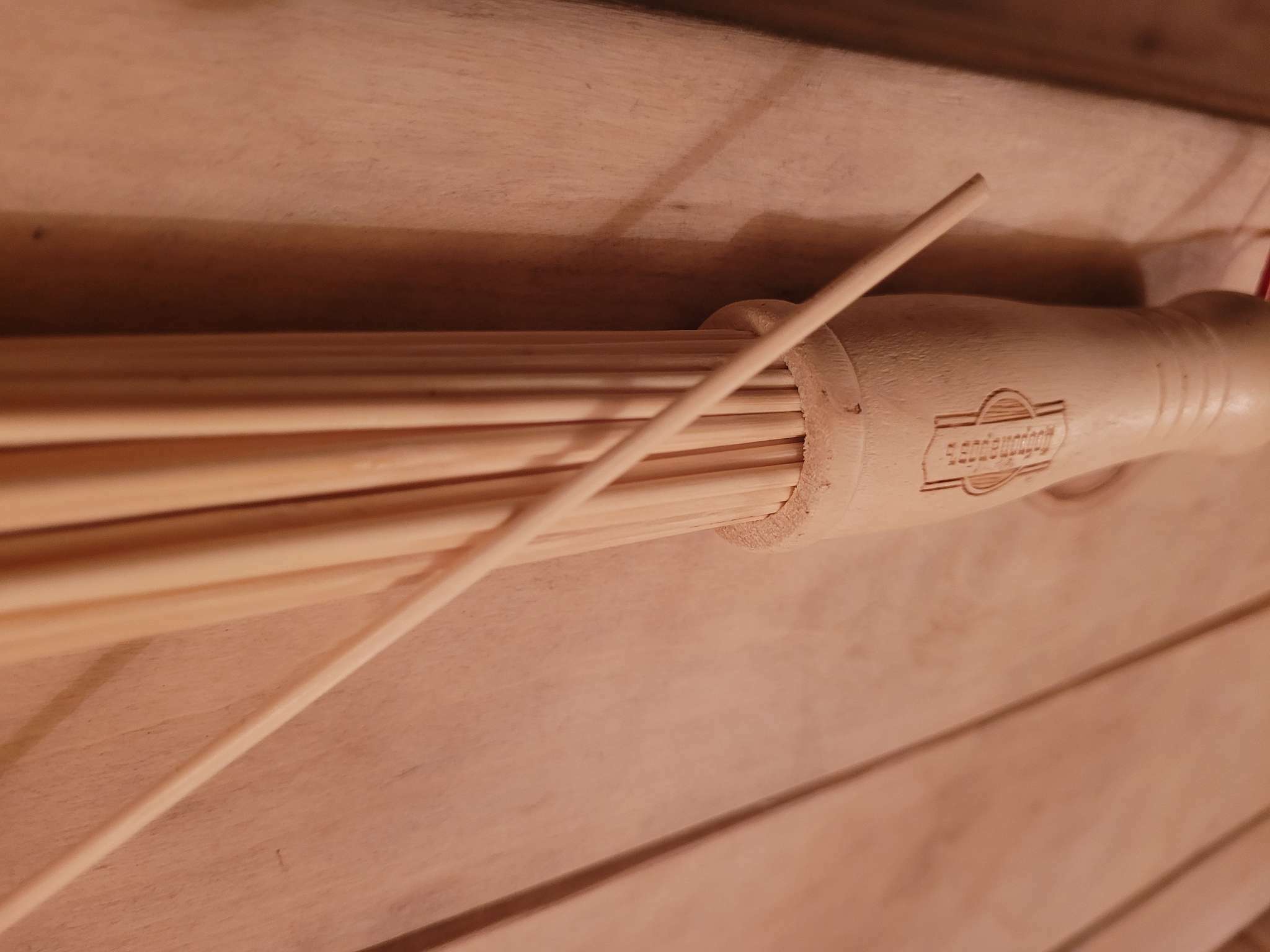 Фотография покупателя товара Веник массажный из бамбука 60см, 0,2см прут - Фото 16