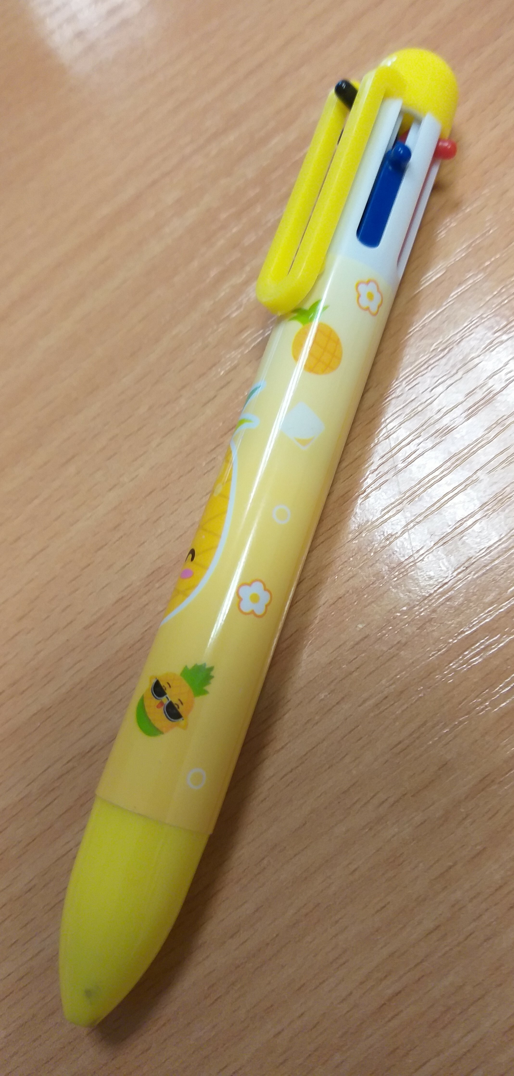 Фотография покупателя товара Ручка шариковая Calligrata, автоматическая, 6-ти цветная, с рисунком, МИКС