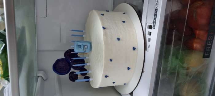 Фотография покупателя товара Свеча в торт на шпажке «‎Грань», цифра "5", 5 см, красная - Фото 24