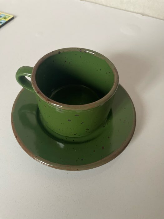 Фотография покупателя товара Чайная пара фарфоровая Tramontano, чашка 200 мл, блюдце d=15,5 см - Фото 1