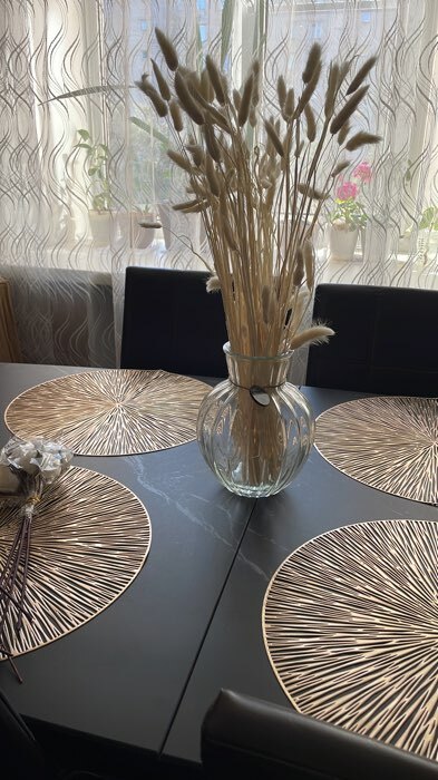 Фотография покупателя товара Сухоцветы «Лагурус», набор 30 шт., цвет белый - Фото 26