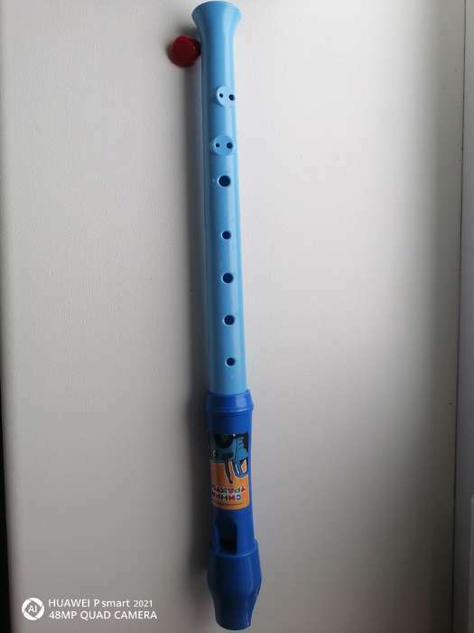 Фотография покупателя товара Музыкальная игрушка «Дудочка: Синий трактор»