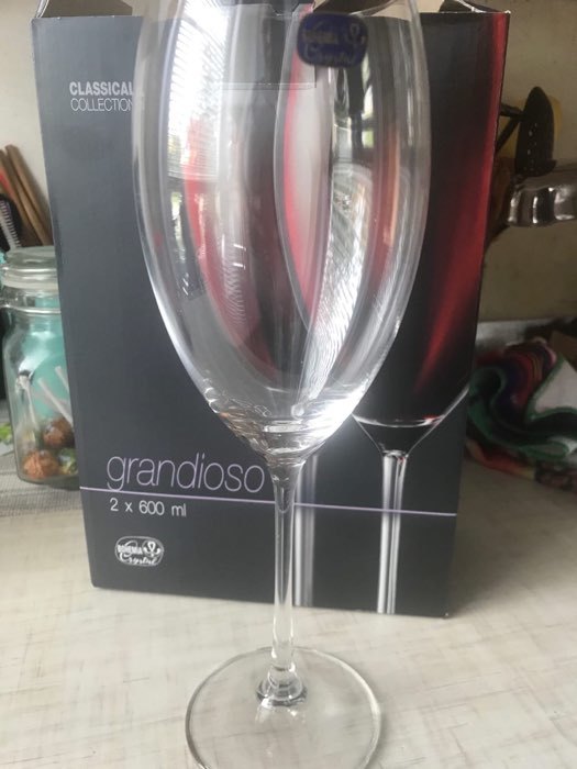 Фотография покупателя товара Набор бокалов для вина «Грандиосо», 600 мл, 2 шт - Фото 2