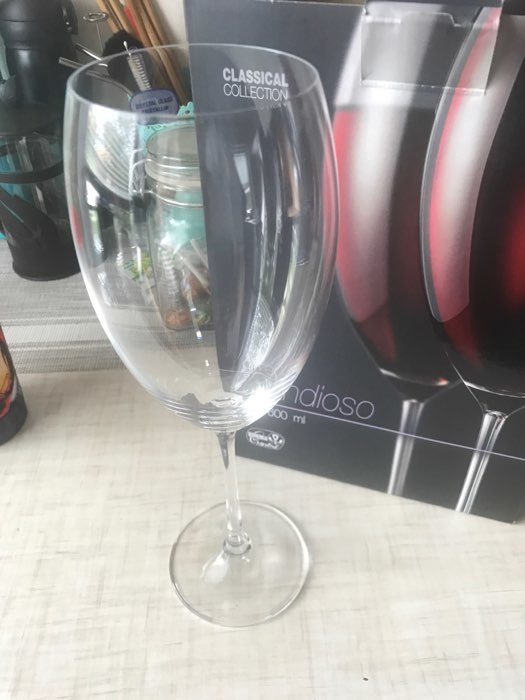 Фотография покупателя товара Набор бокалов для вина «Грандиосо», 600 мл, 2 шт - Фото 1
