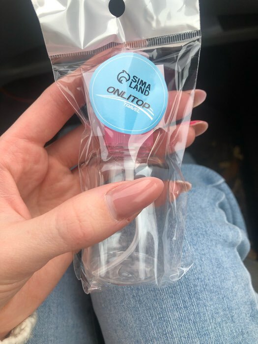 Фотография покупателя товара Бутылочка для хранения, с распылителем, 50 мл, МИКС, прозрачная - Фото 7