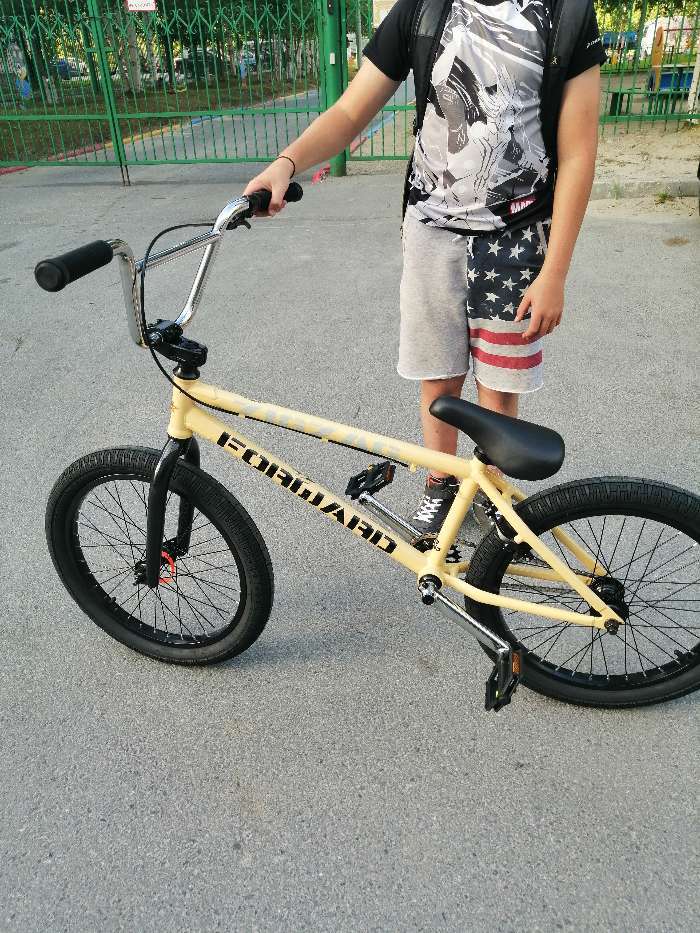 Фотография покупателя товара Велосипед 20" Forward Zigzag, 2020, цвет бежевый - Фото 2