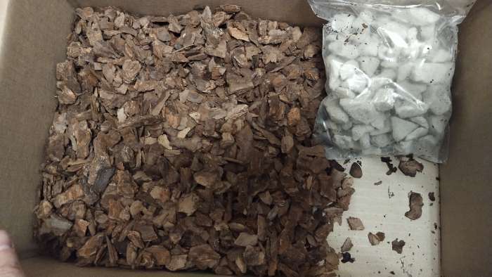 Фотография покупателя товара Грунт для орхидей Effect+ с дренажным камнем фр.10-30, 4 л. - Фото 4