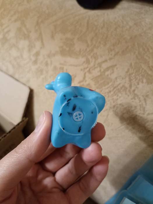 Фотография покупателя товара Резиновая игрушка для ванны «Жирафик», 7 см, с пищалкой, цвет МИКС, 1 шт, Крошка Я - Фото 8