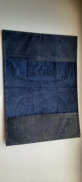 Фотография покупателя товара Обложка для паспорта, герб, цвет тёмно-синий