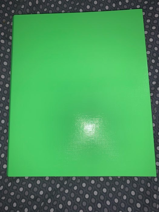 Фотография покупателя товара Папка на 4 кольцах А4, ErichKrause Neon, 35 мм, 1750 мкм, ламинированная, твердая обложка, зеленая