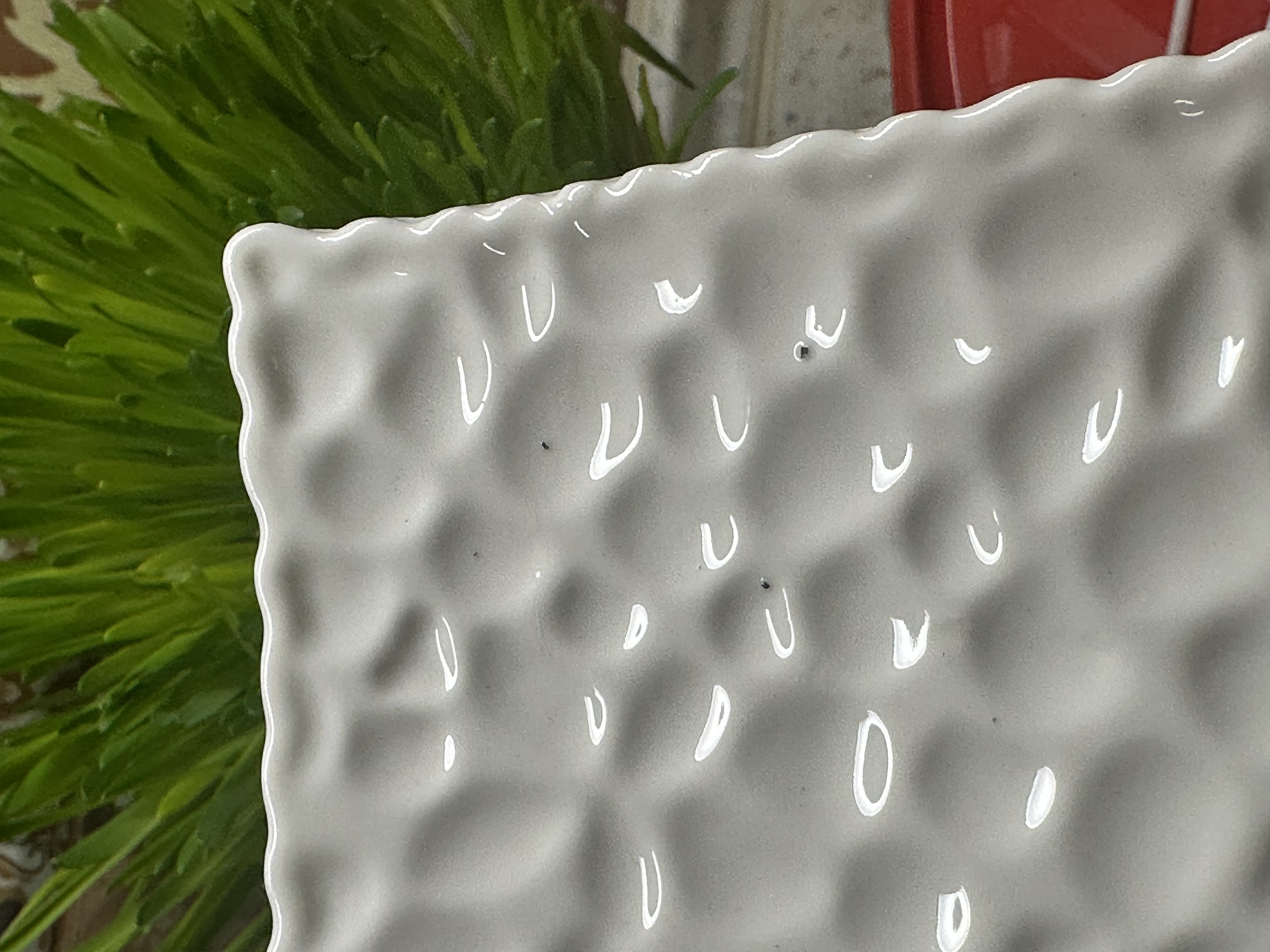 Фотография покупателя товара Блюдо керамическое сервировочное «Воздушность», 30,5×17 см, цвет белый