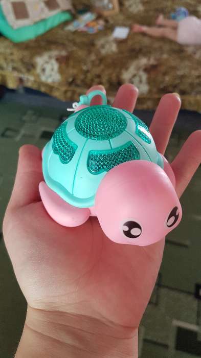 Фотография покупателя товара Игрушка заводная «Черепаха», световые эффекты, цвета МИКС - Фото 8