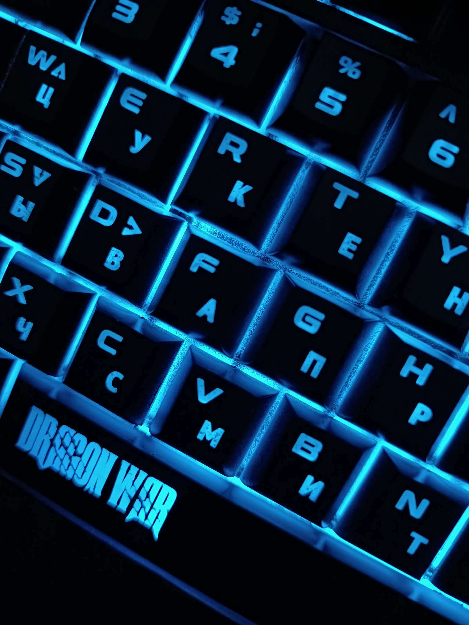 Фотография покупателя товара Клавиатура Qumo Dragon War Axe, игровая, проводная, подсветка, 112 клавиш, USB, чёрная - Фото 9
