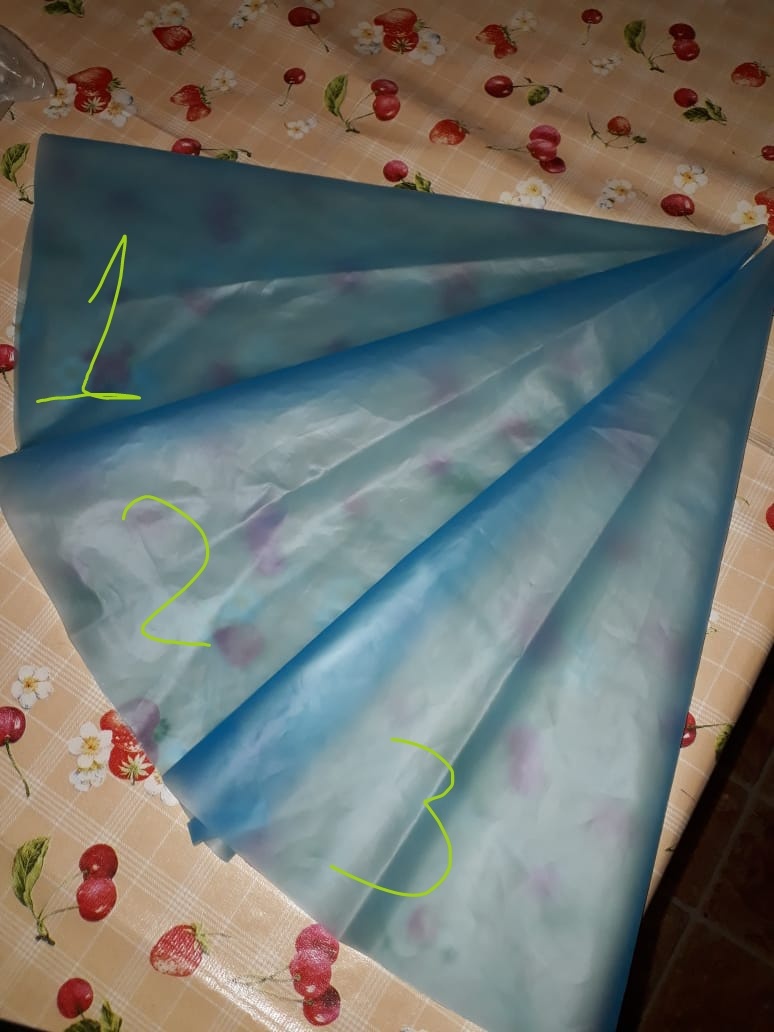 Фотография покупателя товара Кондитерский мешок Доляна «Синева», 40×21 см, цвет голубой - Фото 10