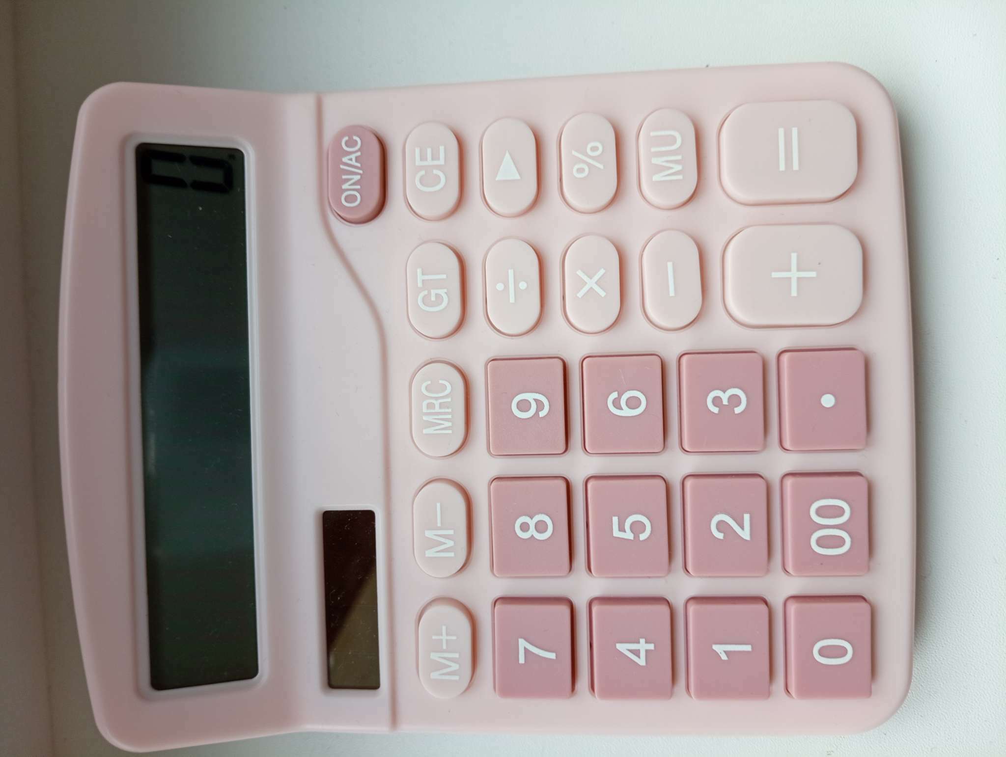 Фотография покупателя товара Калькулятор настольный 12-разрядный, МИКС - Фото 3