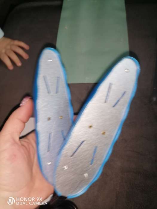 Фотография покупателя товара Сушилка для обуви Luazon LSO-13, 17 см, 12 Вт, индикатор, синяя - Фото 1