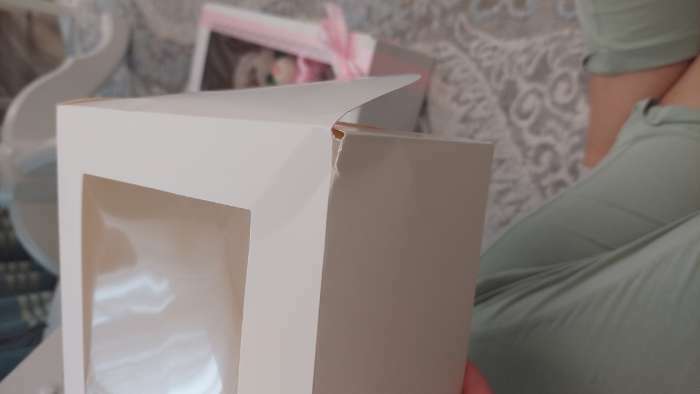 Фотография покупателя товара Упаковка под 6 капкейков с окном, белая, 25 х 17 х 10 см - Фото 32