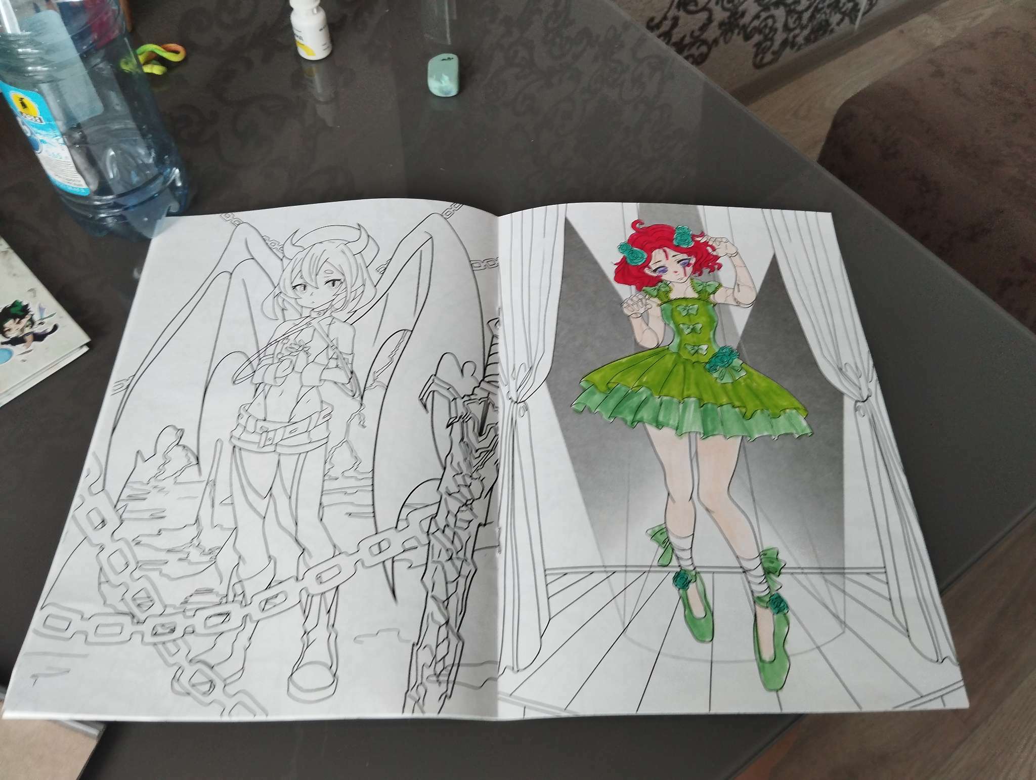 Фотография покупателя товара Раскраски, набор 2 шт. по 16 стр., Аниме - Фото 22