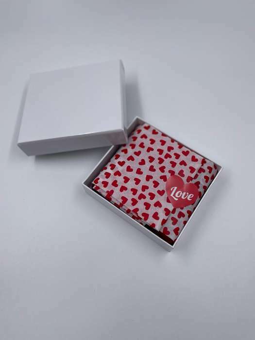 Фотография покупателя товара Бумага упаковочная тишью «Little hearts», 50 х 70 см - Фото 1