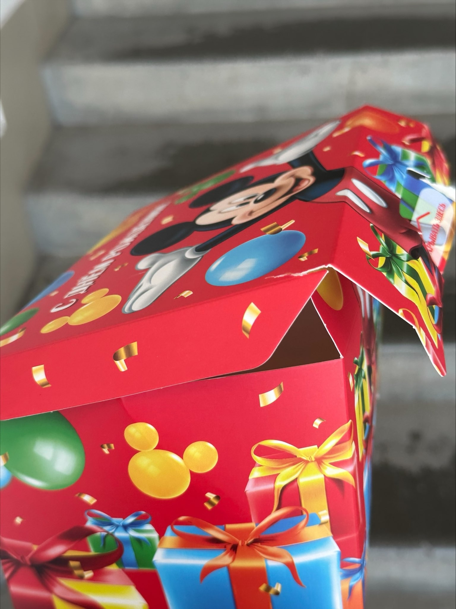 Фотография покупателя товара Подарочная коробка-бум, складная, 20х15х12.5 см, Микки Маус - Фото 9