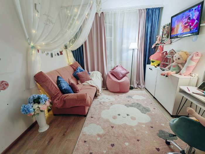 Фотография покупателя товара Прямой диван «Джакарта», механизм клик-кляк, велюр, цвет бежевый - Фото 2